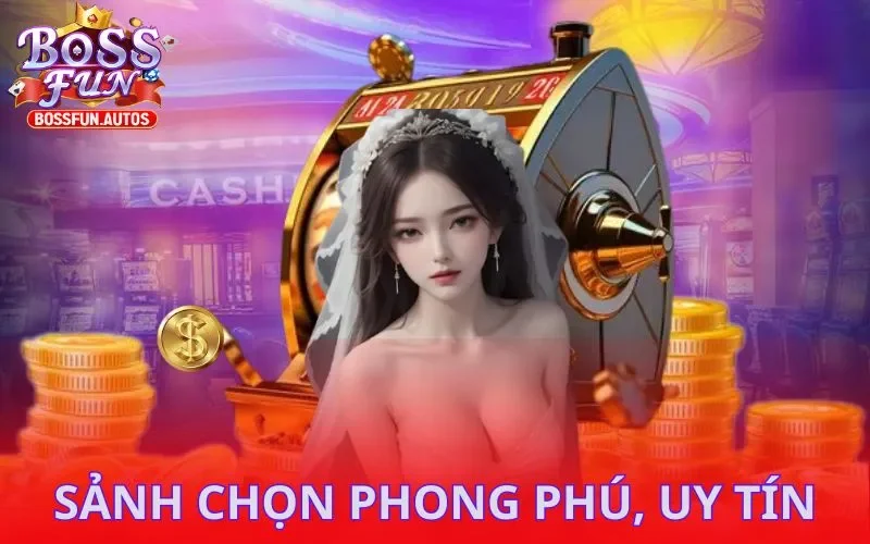Sảnh chọn phong phú, uy tín