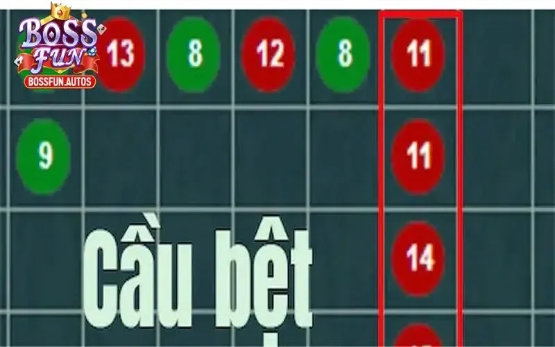 Dựa vào cầu bệt để đặt cược